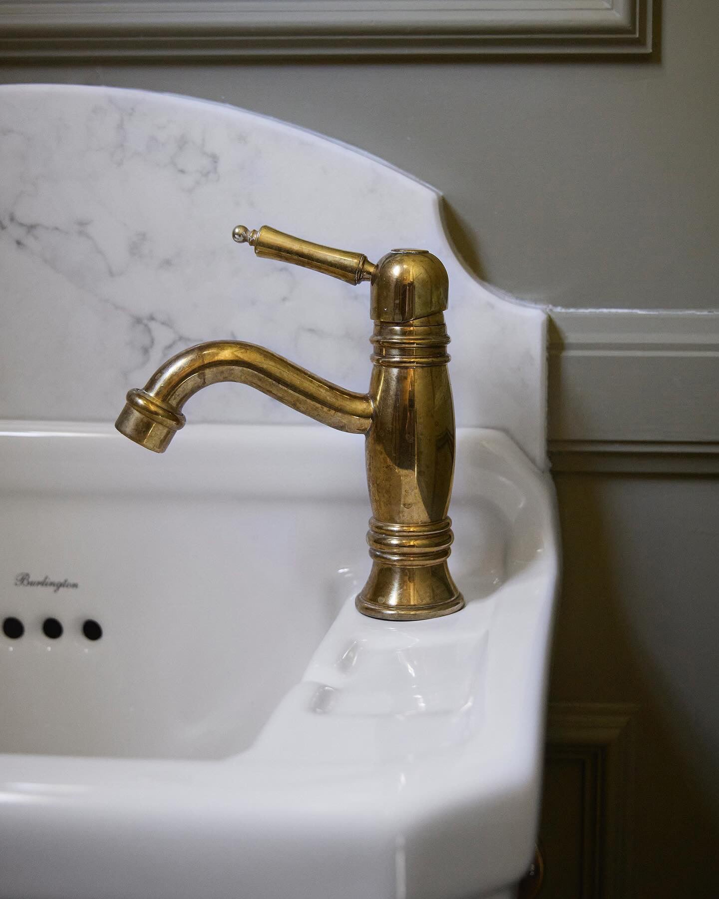 Bathroom Faucet - Oxford Mini Brass image