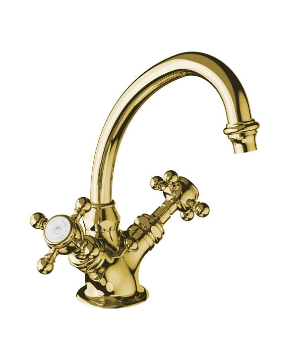 Wash basin mixer - Horus Eloise brass image