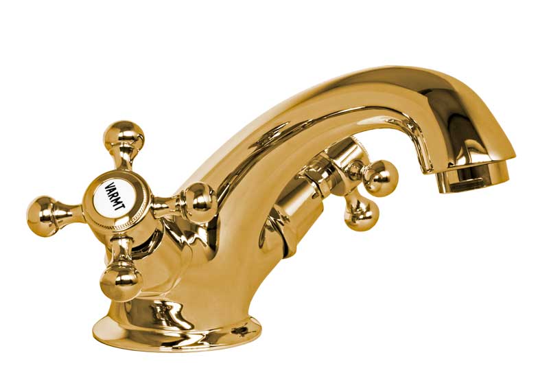Bathroom faucet Kensington in brass - Classic old style – Sekelskifte