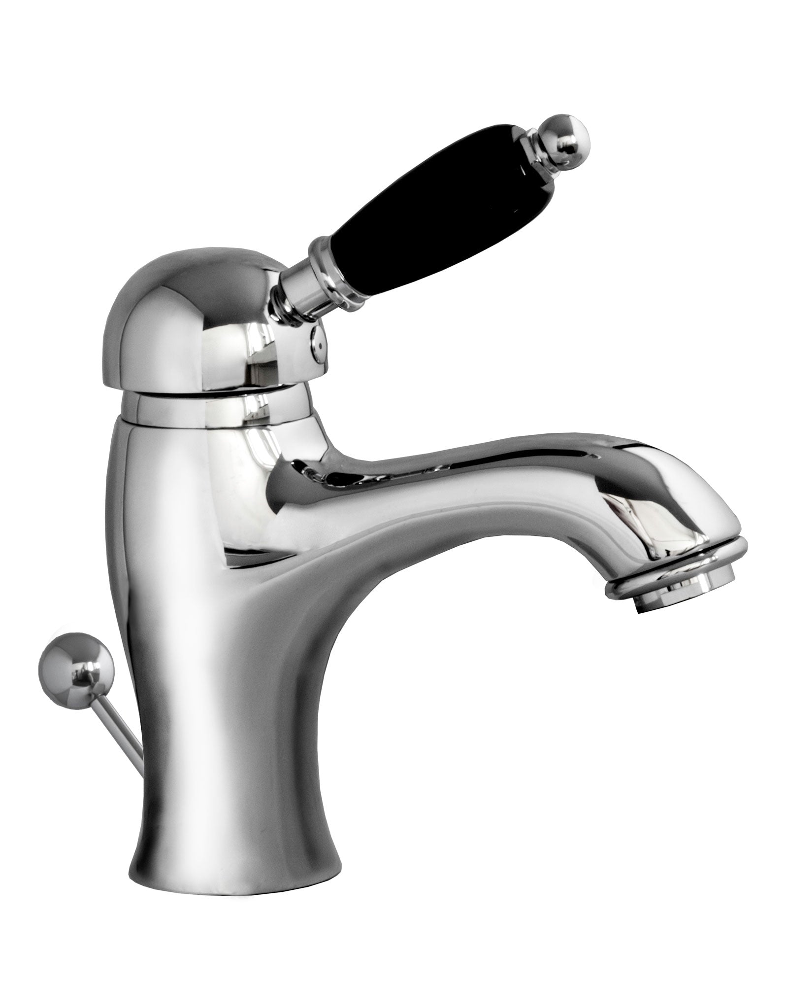Bathroom Faucet - Paddington chrome with black details image