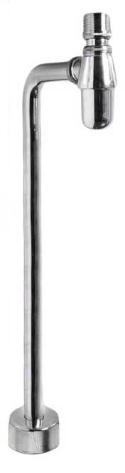 Complete water trap - L-shape chrome image