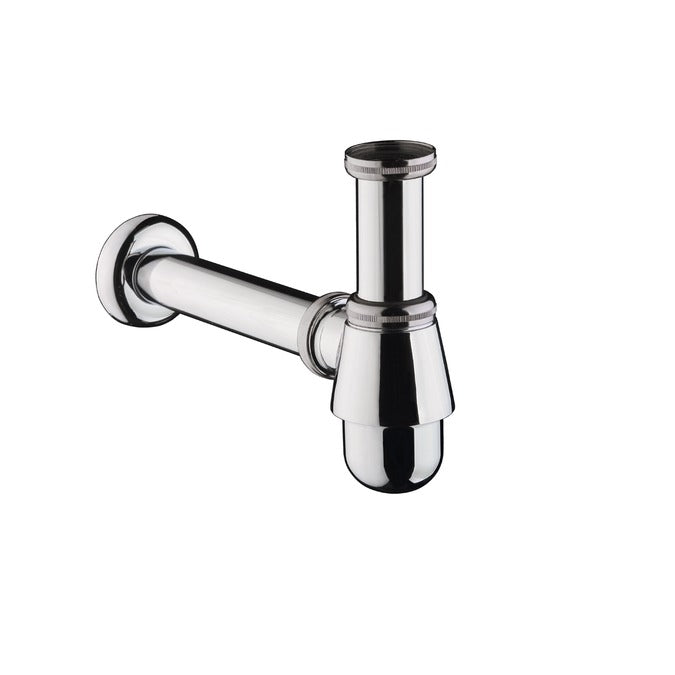 Cup-shaped trap - Chrome, for walls image