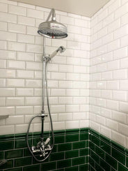 Kakel, Victoria - Kantliste, 2,5 x 15 cm, flaskegrøn thumbnail image