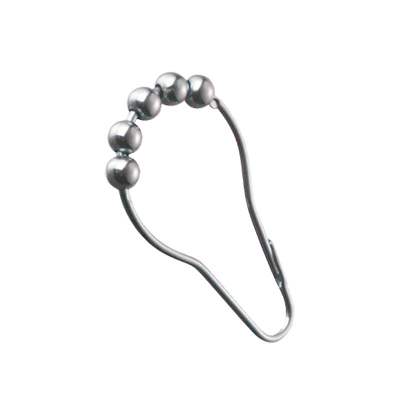 Oval bruseforhængsstang 109 x 64 cm - Krom image