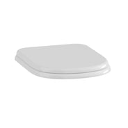 Mjukstängande toalettsits - Riviera med krombeslag thumbnail image