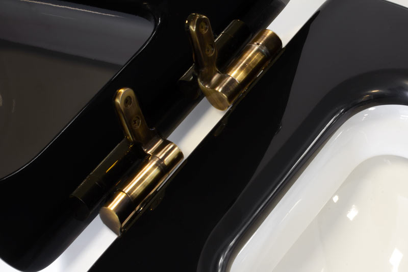 Soft close toilet seat - Art Deco image