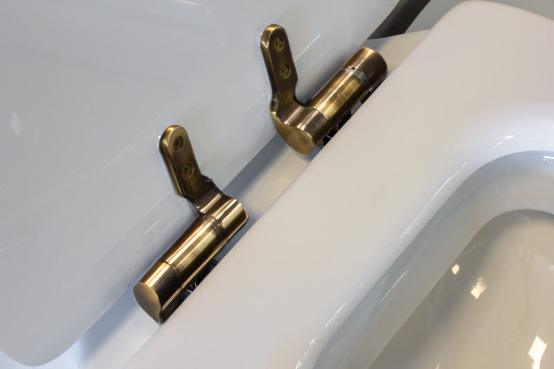 Soft close toilet seat - Art Deco image