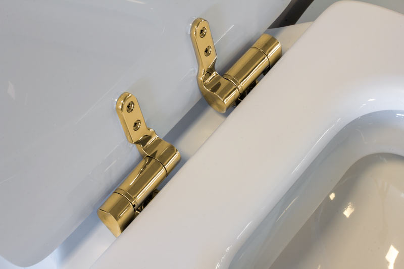 Soft close toilet seat - Art Deco image