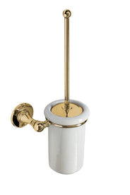 Toilet brush Sekelskifte - Brass/porcelain wall thumbnail image