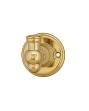 Bathroom Hook Brighton - Brass thumbnail image