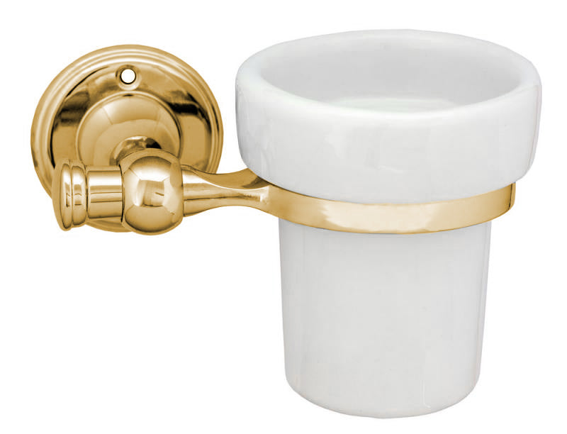 Toothbrush holder Brighton - Brass image