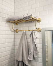 Towel shelf Brighton - Brass thumbnail image