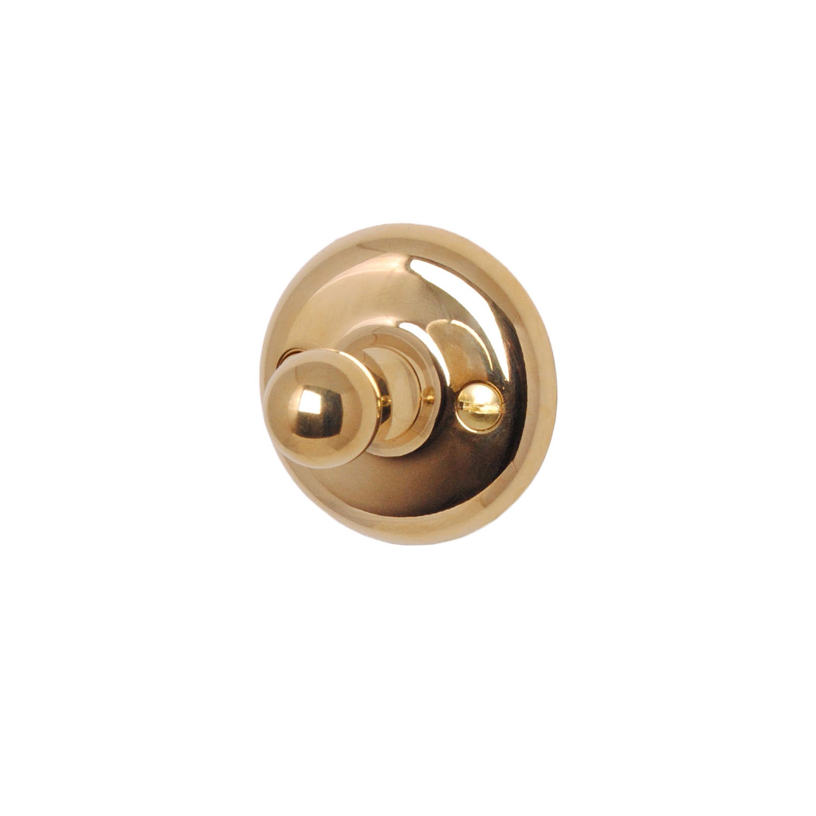 Haga clothes hook - Single - Brass image