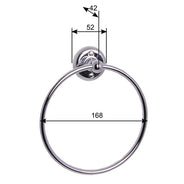 Haga towel holder - Towel ring chrome thumbnail image