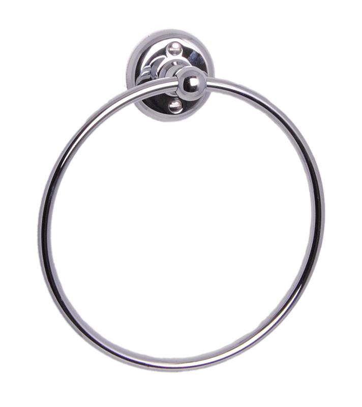 Haga towel holder - Towel ring chrome image