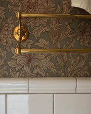 Double Towel Rail brass - Haga thumbnail image