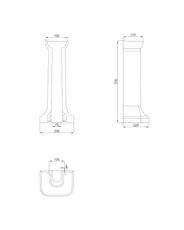 Vask - Guild 56 cm, piedestal thumbnail image