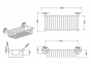 Trådkurv - Burlington dyb thumbnail image