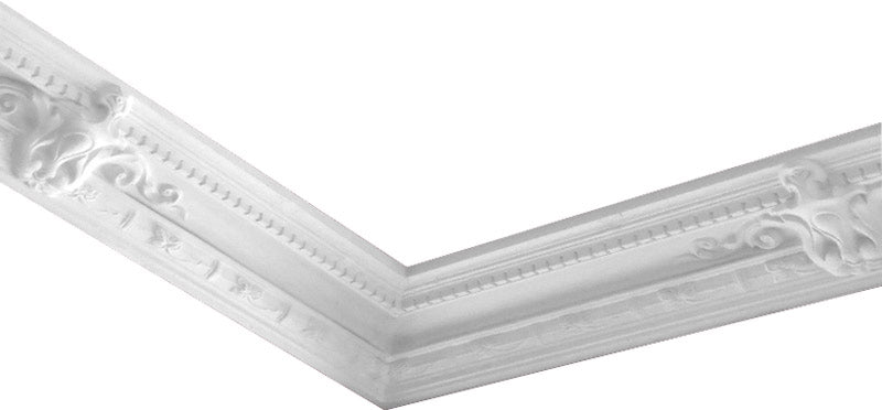 Stuckatur - Taklist #23 gips 160x165x925 mm image