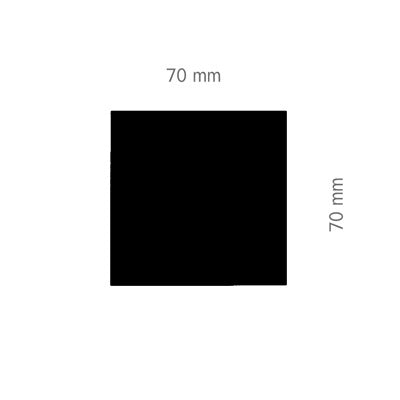 Stuckatur - Dekorelement #16 gips 70 mm image