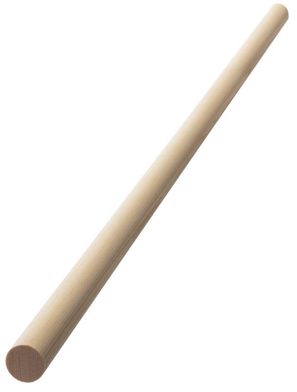 Rundstav furu - 25 x 1200 mm image