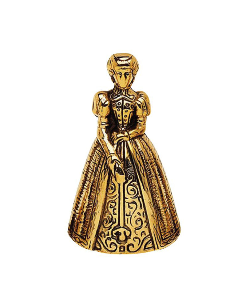 Bell Lady – Messing, 10 cm image