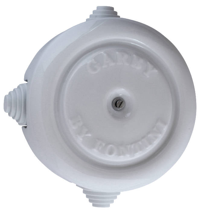 Connection box - White porcelain 116 mm image