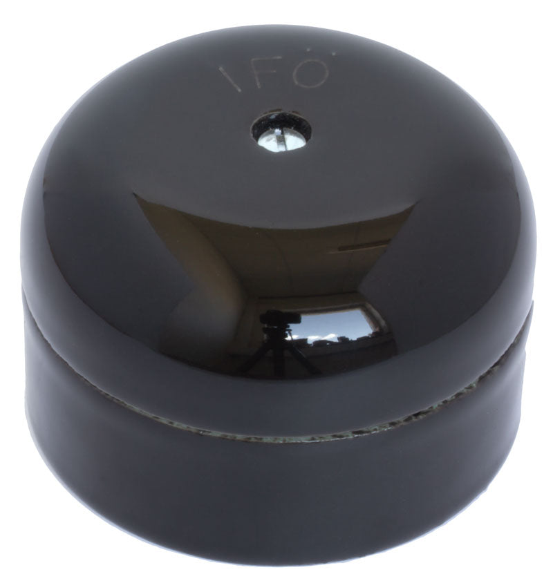 Connection Box - Black porcelain 55 mm round image