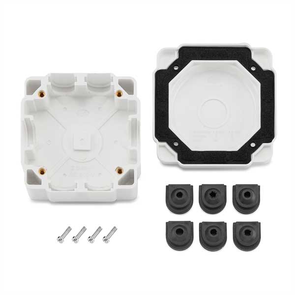 Connection box - White bakelite IP44 image