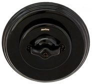 Dobbeldimmer - Vridimmer med (kronevender) svart porselen thumbnail image