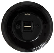 USB-Steckdose – Schwarzes Porzellan, Garby Colonial thumbnail image