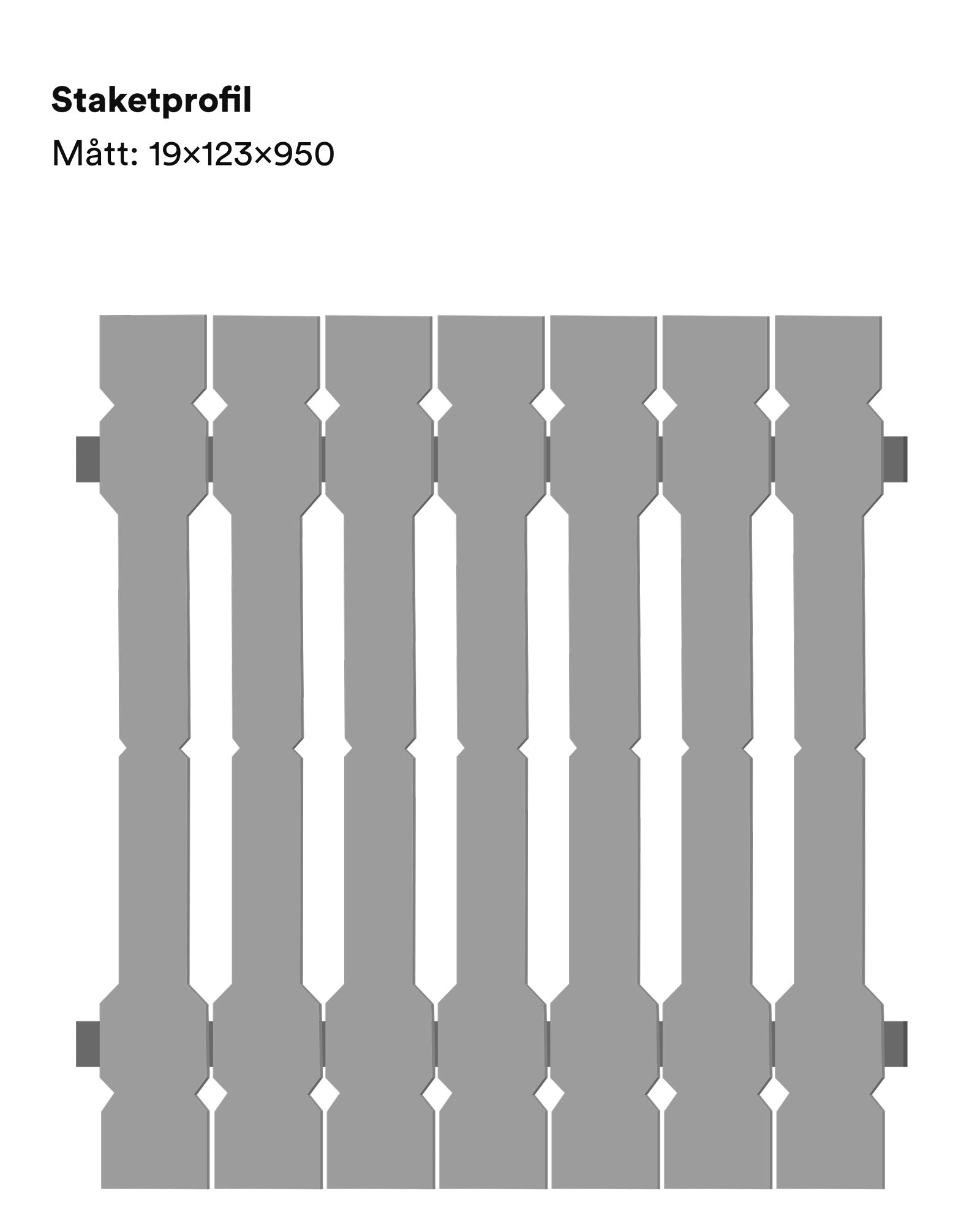 Staketprofil - Snickarglädje 135 image