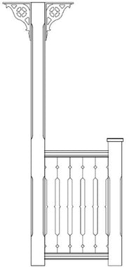 Staketprofil - Snickarglädje 135 thumbnail image