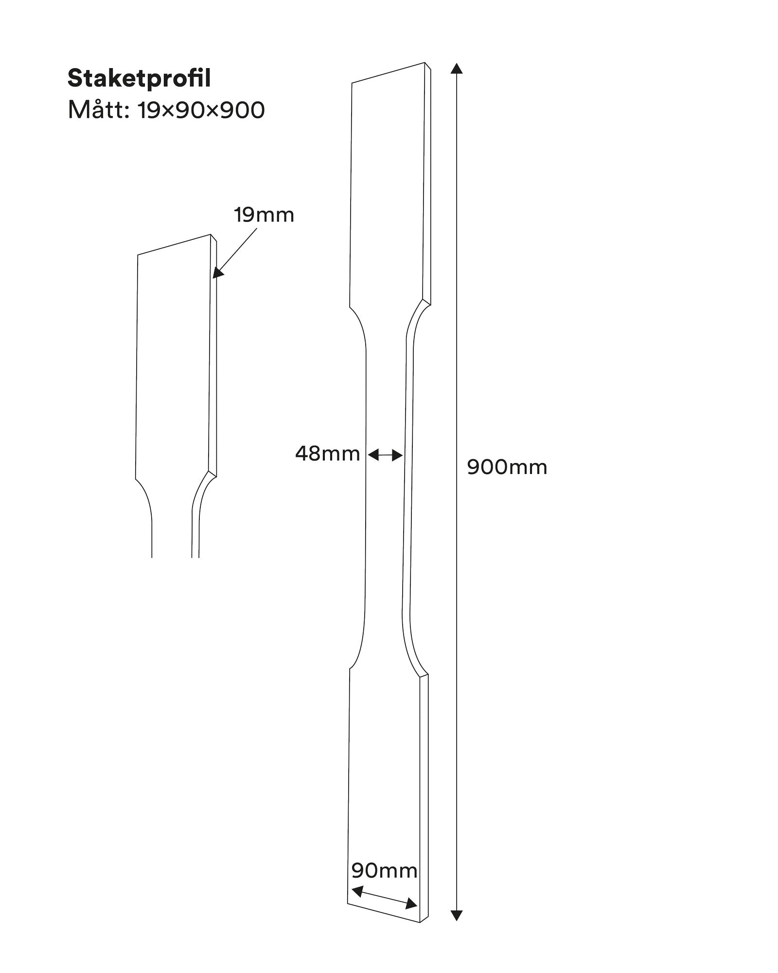 Staketprofil - Snickarglädje 213 image