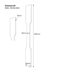 Hegnsprofil - Træværk 213 thumbnail image