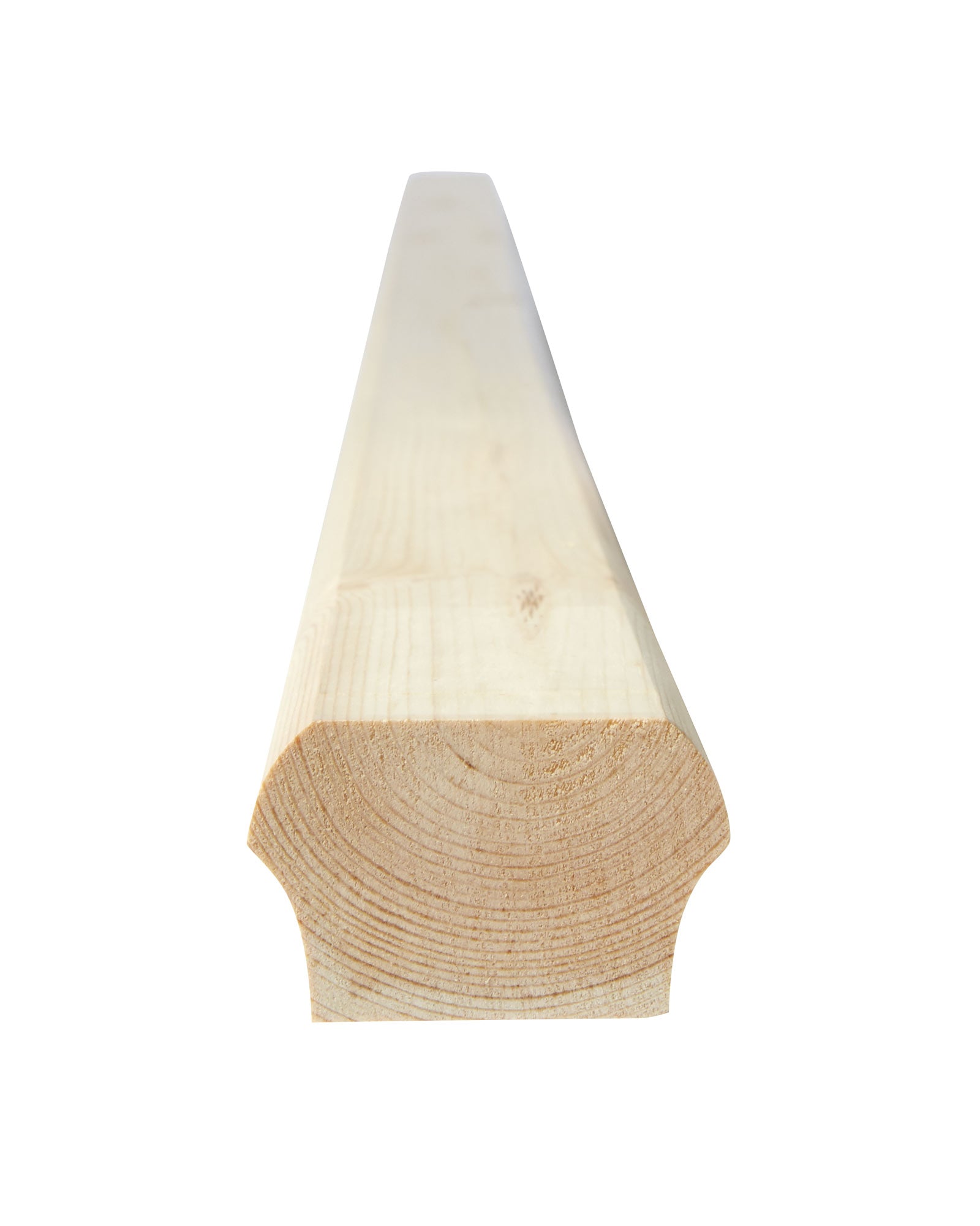 Wooden bottom bar for staircase banister - 40 x 65 mm (1,6 x 2,5 in.) image