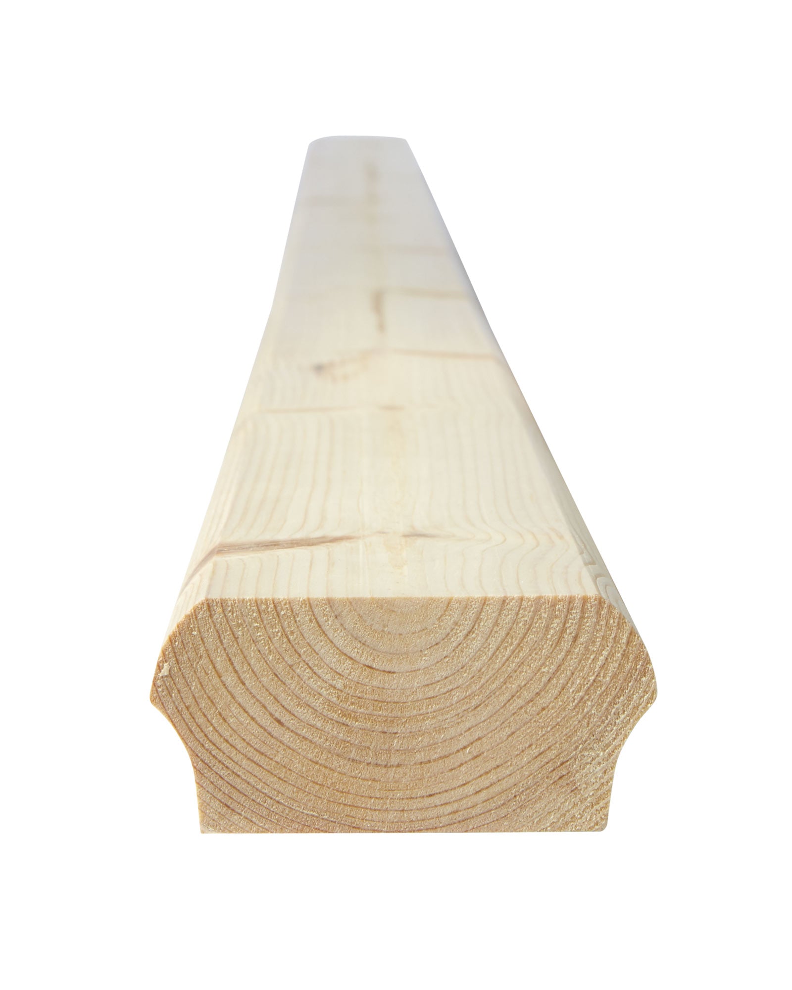 Wooden bottom bar for staircase banister - 40 x 85 mm (1,6 x 3,3 in.) image