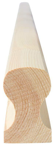 Håndliste til gelænder - 45 x 68 x 2350 mm thumbnail image