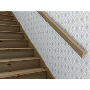 Handledare av trä - Gammaldags ledstång 40x118 mm thumbnail image