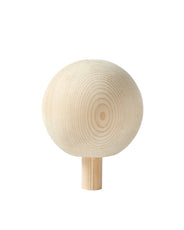 Newel post top ball - 90 x 100 mm (3.5 x 3.9 in.) thumbnail image