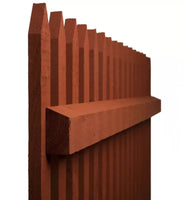 Falu Rödfärg Staket Tradition - Färdigmålad sektion gran 1750 x 1180 mm thumbnail image