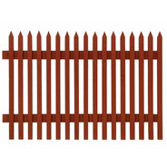 Falu Rödfärg Staket Tradition - Färdigmålad sektion gran 1750 x 1180 mm thumbnail image