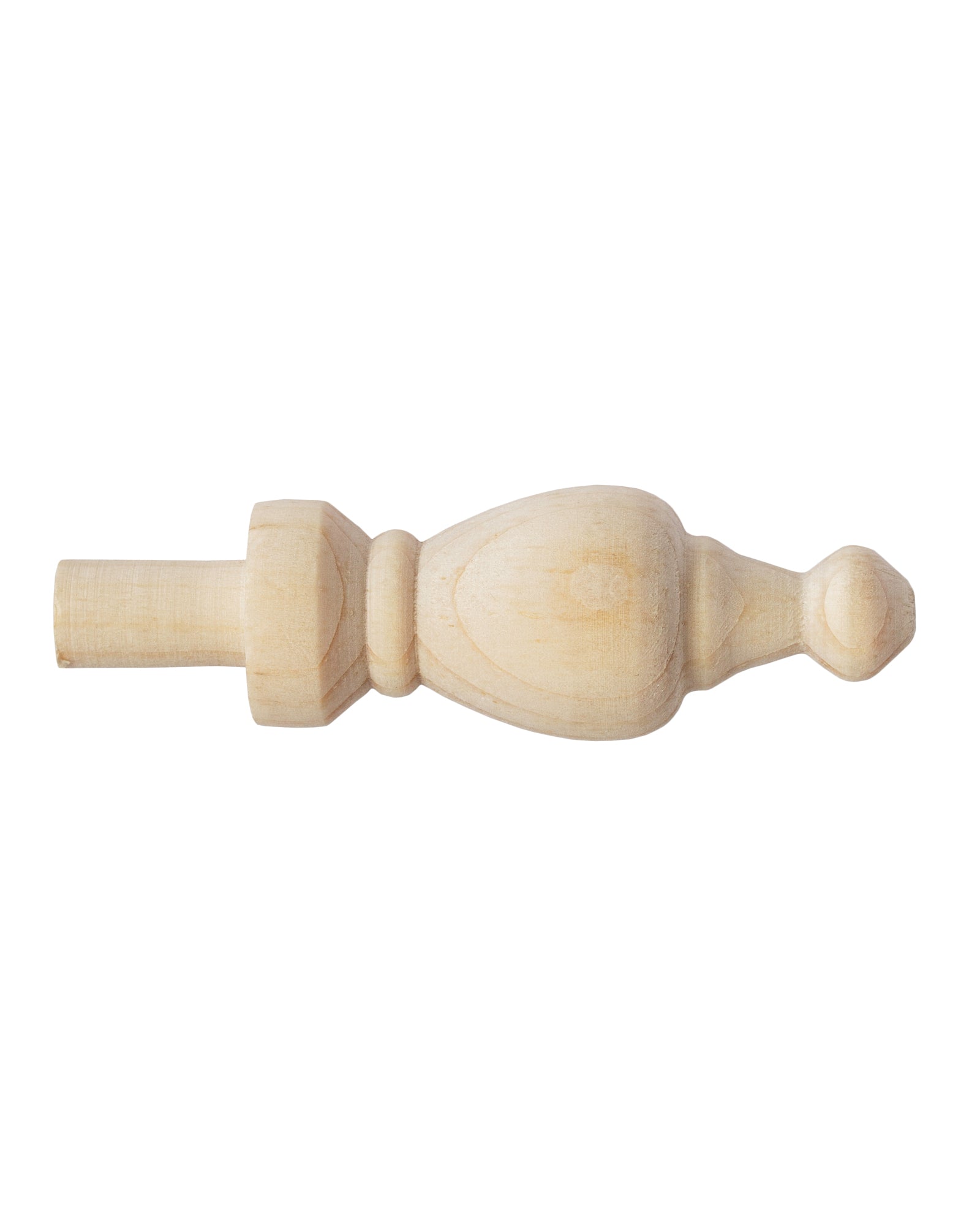 Wood turned knob - 23 mm (0.9 in.) image