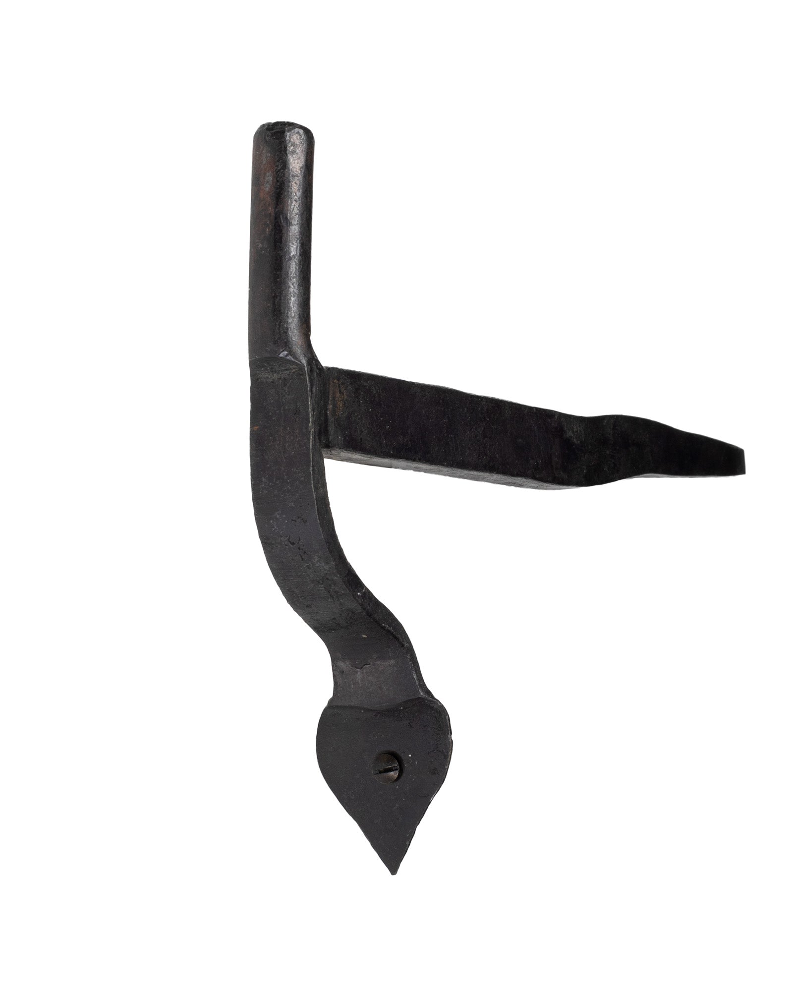 Hand-Forged Pintle Hook - Black Wrought Iron image