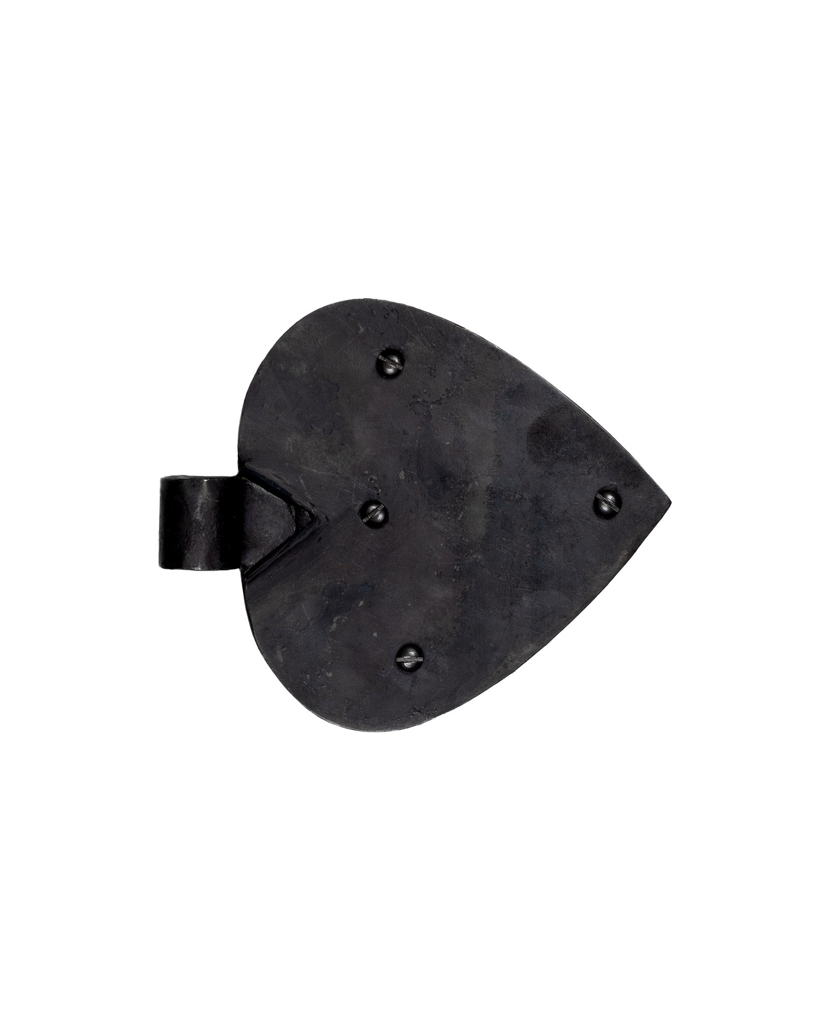 Håndsmedet hængsel - Fladhængsel sort smedejern image