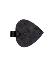 Håndsmedet hængsel - Fladhængsel sort smedejern thumbnail image