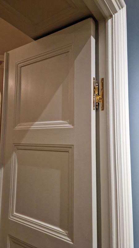 Bar Hinge - Brass 160 x 75 mm image