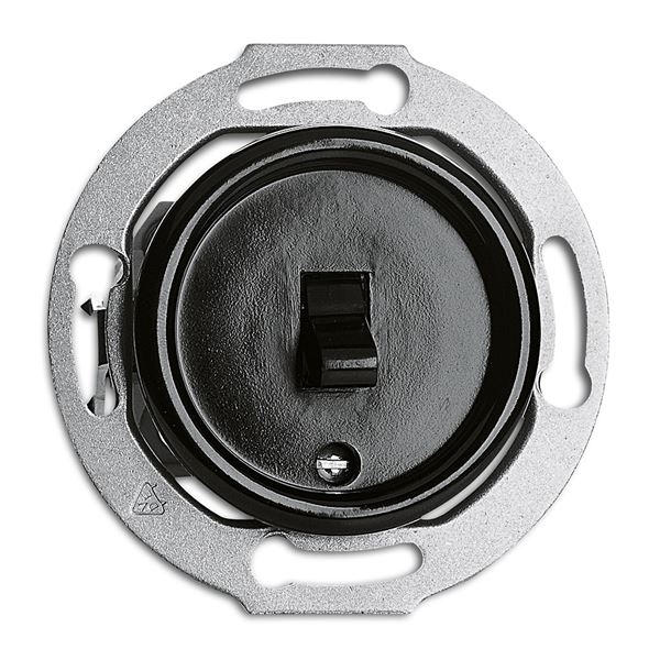 Strömbrytare insats - Vippströmbrytare (trapp) bakelit image