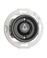 Switch Insert – Signal Button Black Porcelain for Stairwell Lighting thumbnail image