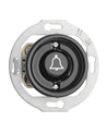 174020 Sekelskifte Strombrytare insats Ringklockeknapp svart porslin 01.webp